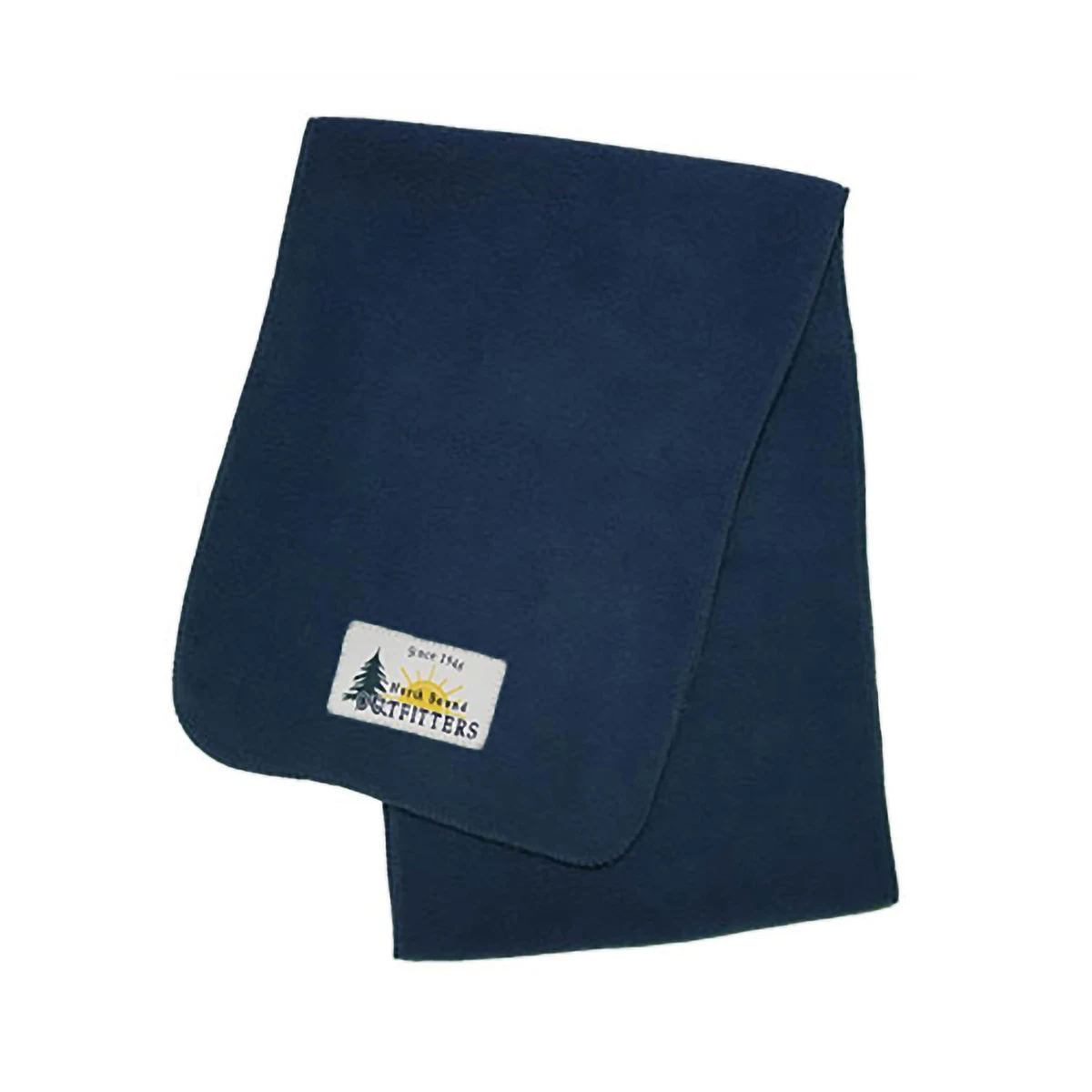 Fleece Scarf w/ Woven Patch 1