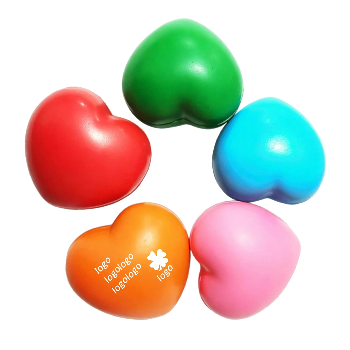 MOQ50 Slow Return Foam love Stress Reliever 1