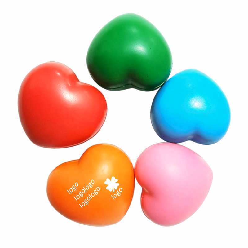 MOQ50 Slow Return Foam love Stress Reliever