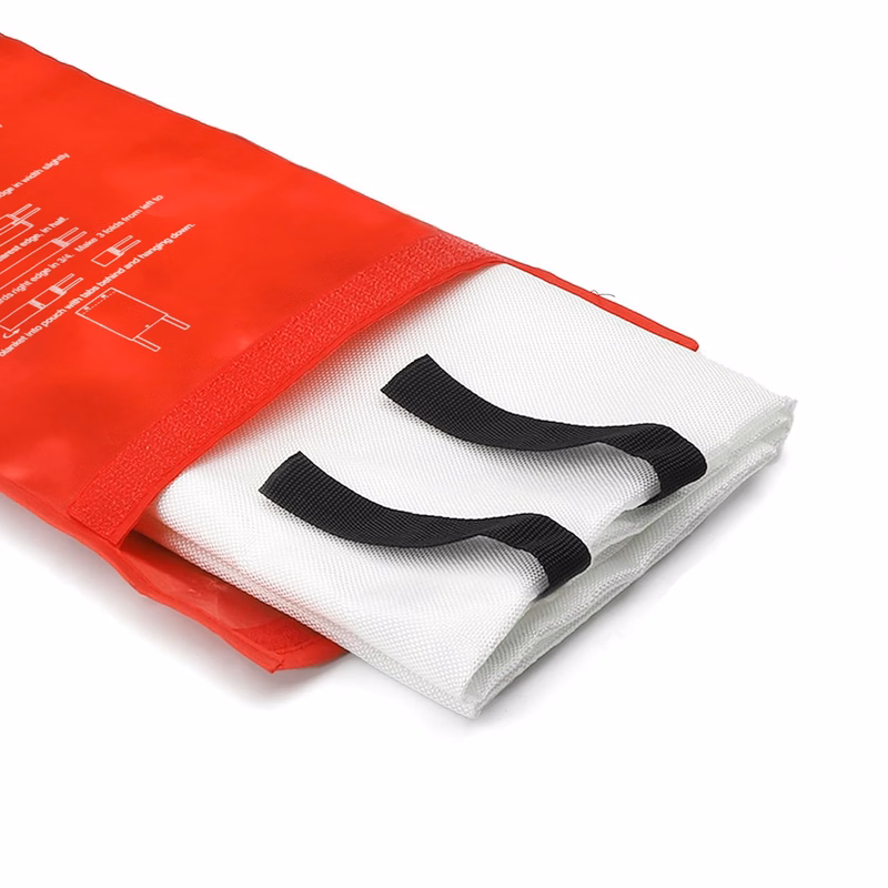 3.5 ft x 3.5 ft Fiberglass Fire Blanket with Oxford Bag