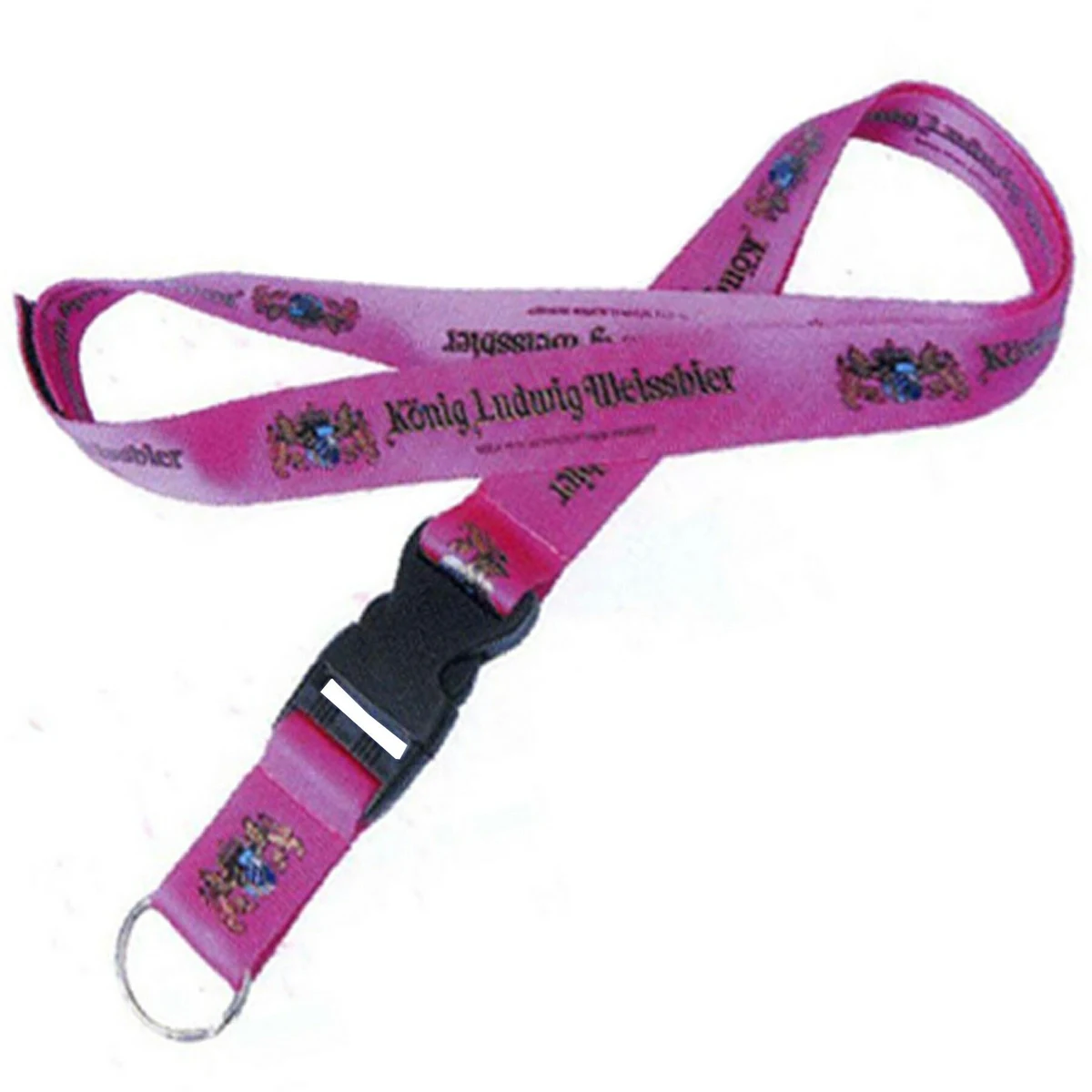 Silkscreen Polyester Lanyard - 1 inch 1
