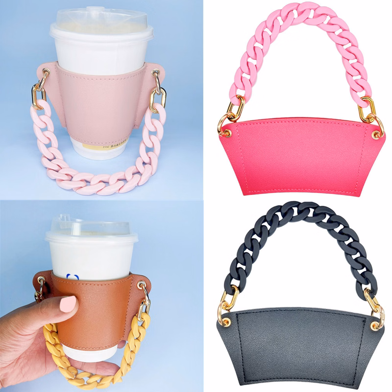 PU Leather Coffee Cup Sleeve