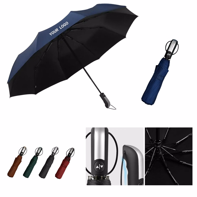 Stylish Long Handle Umbrella with Strong Frame