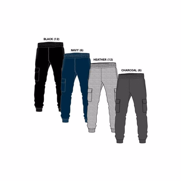 Boy's Cargo Pants - Sizes 4-7 Assorted Colors