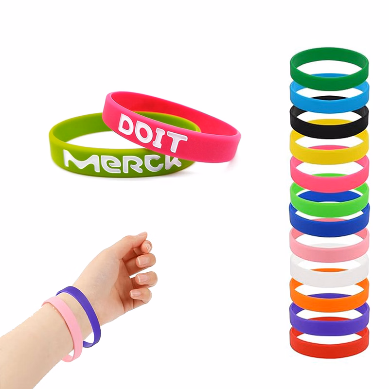 Solid Color Silicone Wristband