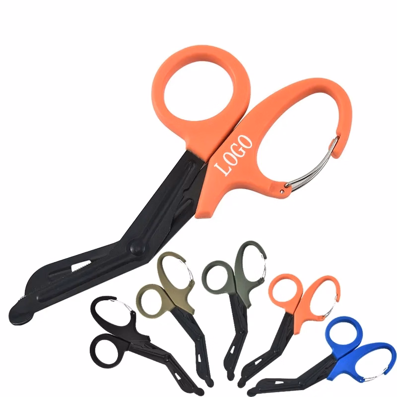 7.5 Inch Medical Scissors with Carabiner