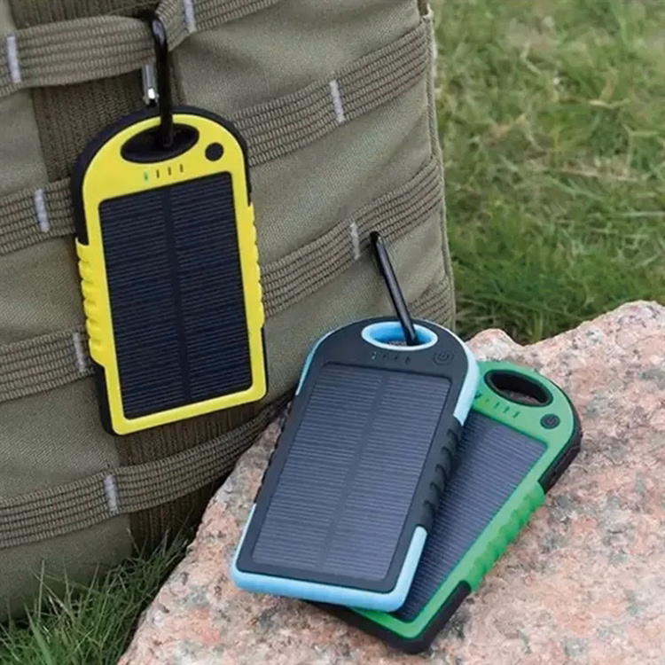 5000mAh Mini Solar Power Bank