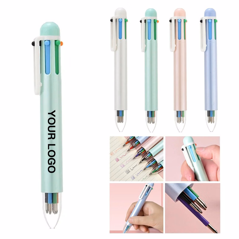 Multicolor Ballpoint Pen for Office or School