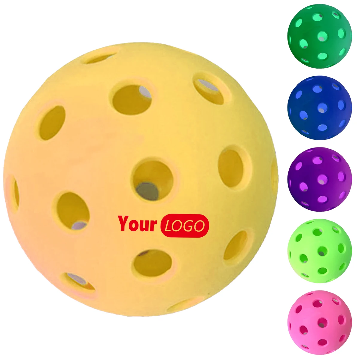 Pe 40-Hole Outdoor Pickleball ?C Reliable And Long-Lasting 1