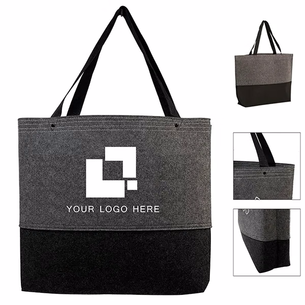 Custom Rpet Large Felt Tote Bag