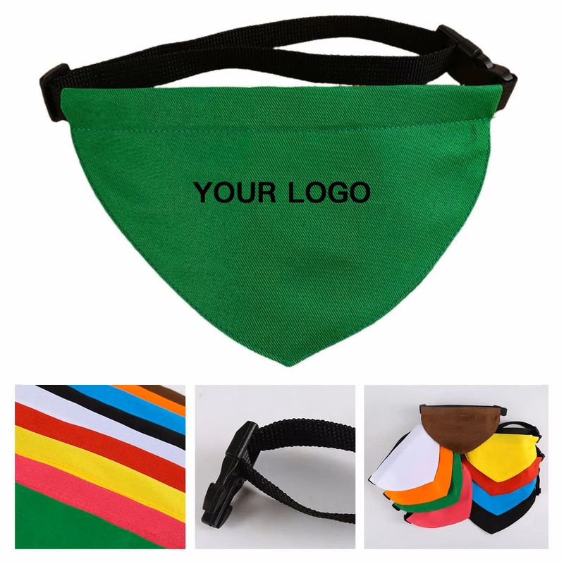 Soft Oxford Dog Triangle Bandana