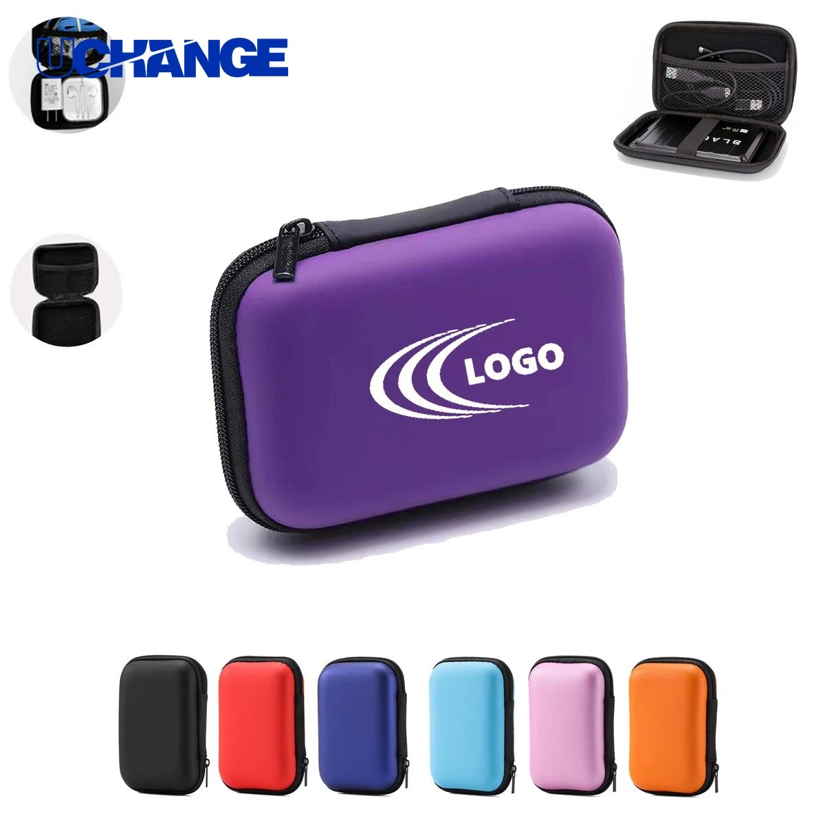 EVA Earphone Coin and Card Pouch 1