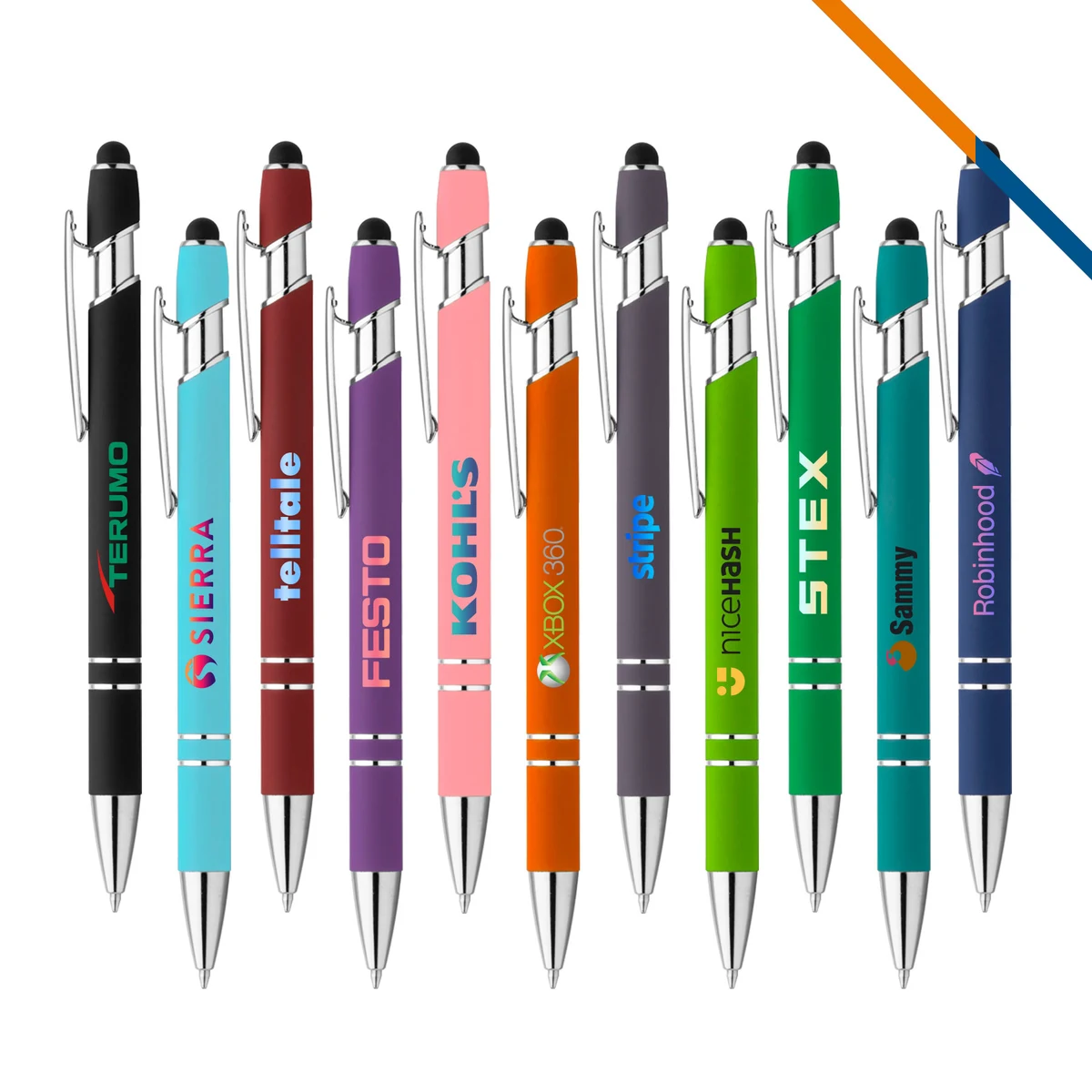 InkSwift Soft Touch Metal Stylus Ballpoint Pen 1