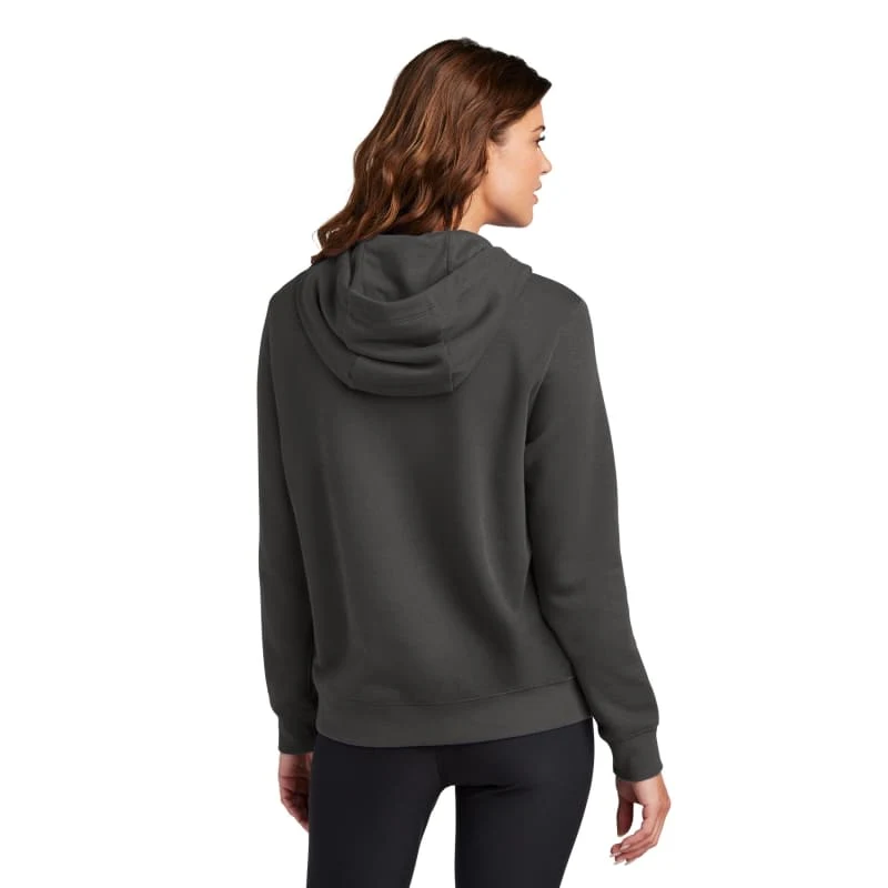 Nike Ladies Club Fleece Sleeve Swoosh Pullover Hoodie 1
