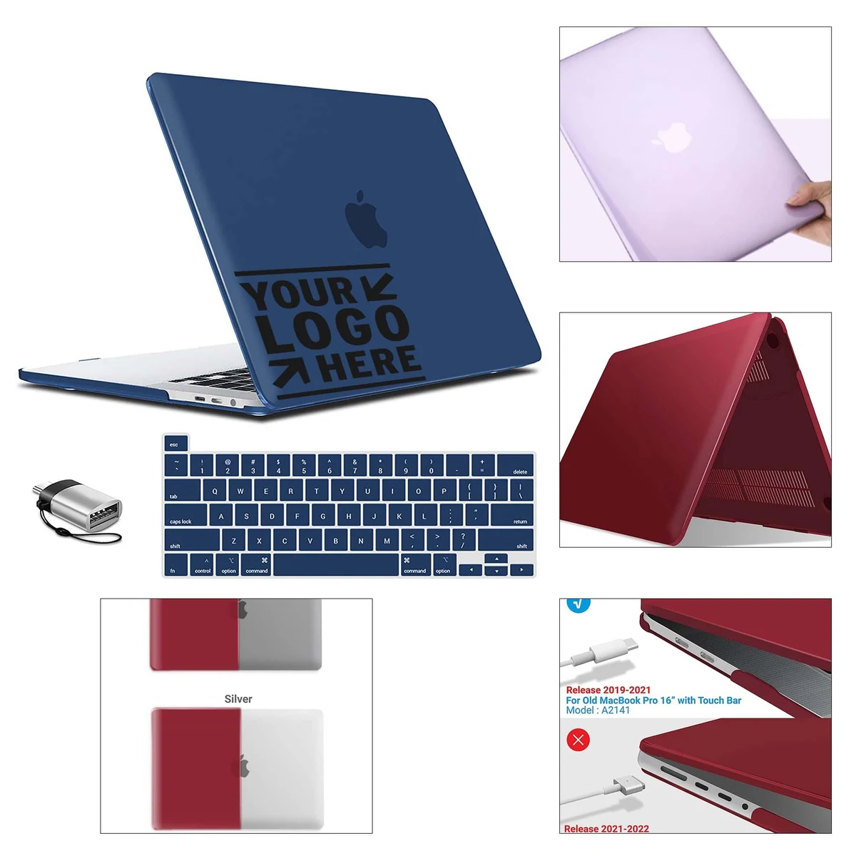 Hard Shell Case with Keyboard Cover Set 1