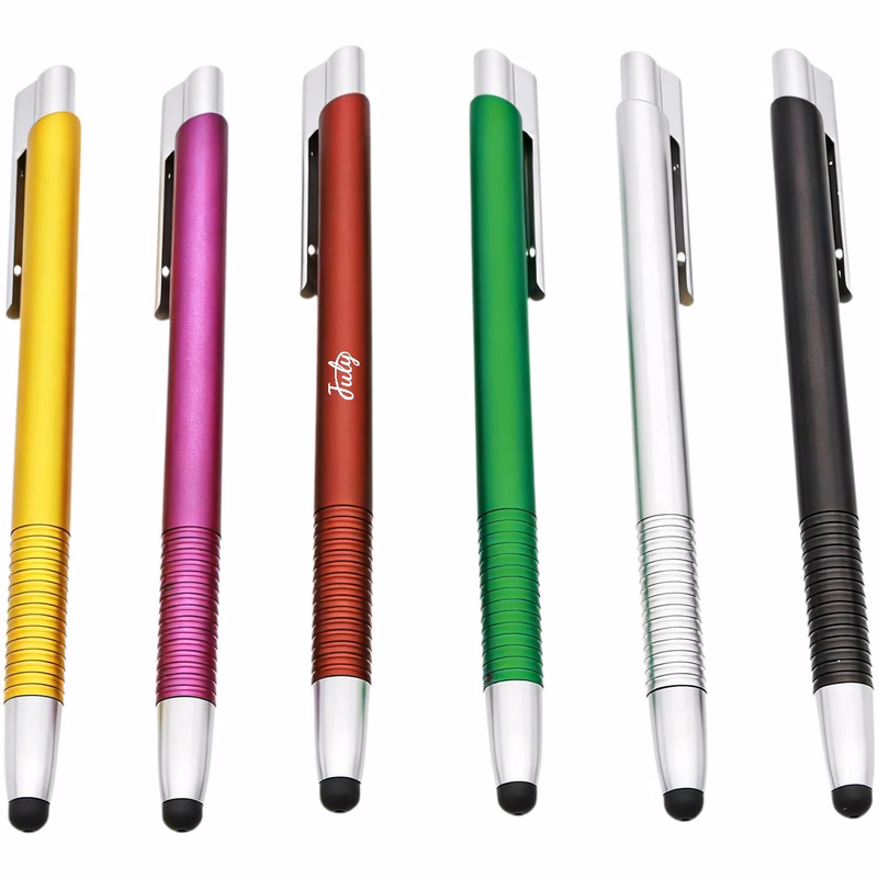 Retractable Stylus Ballpoint Pen
