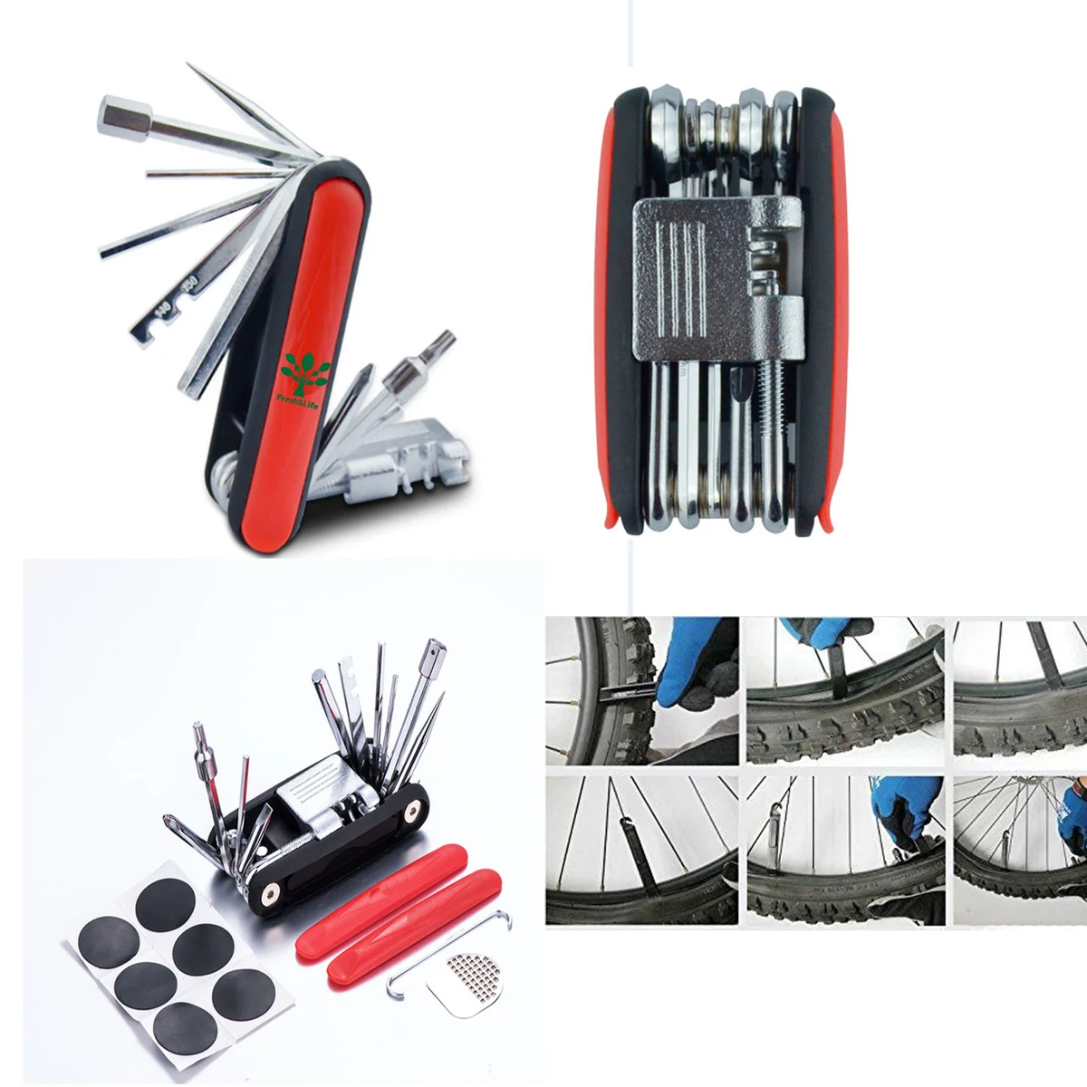 17 in 1 Bike Bicycle Cycling Mechanic Repair Tool Kit 1