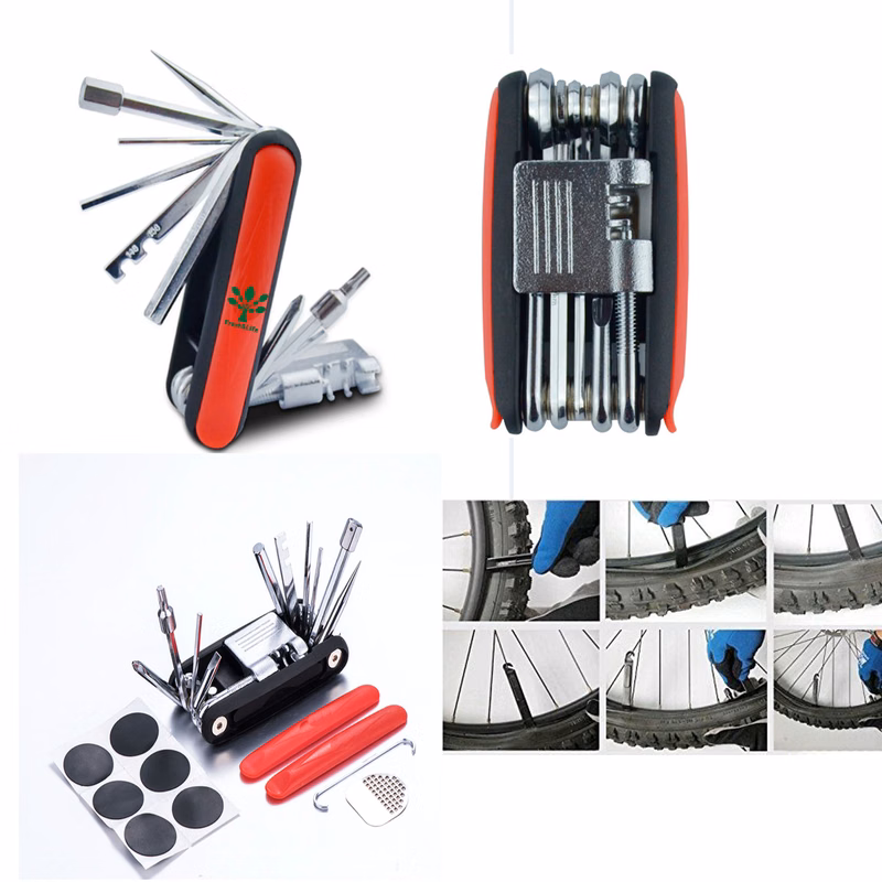 17 in 1 Bike Bicycle Cycling Mechanic Repair Tool Kit