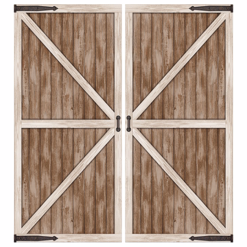 Western Barn Door Photo Prop