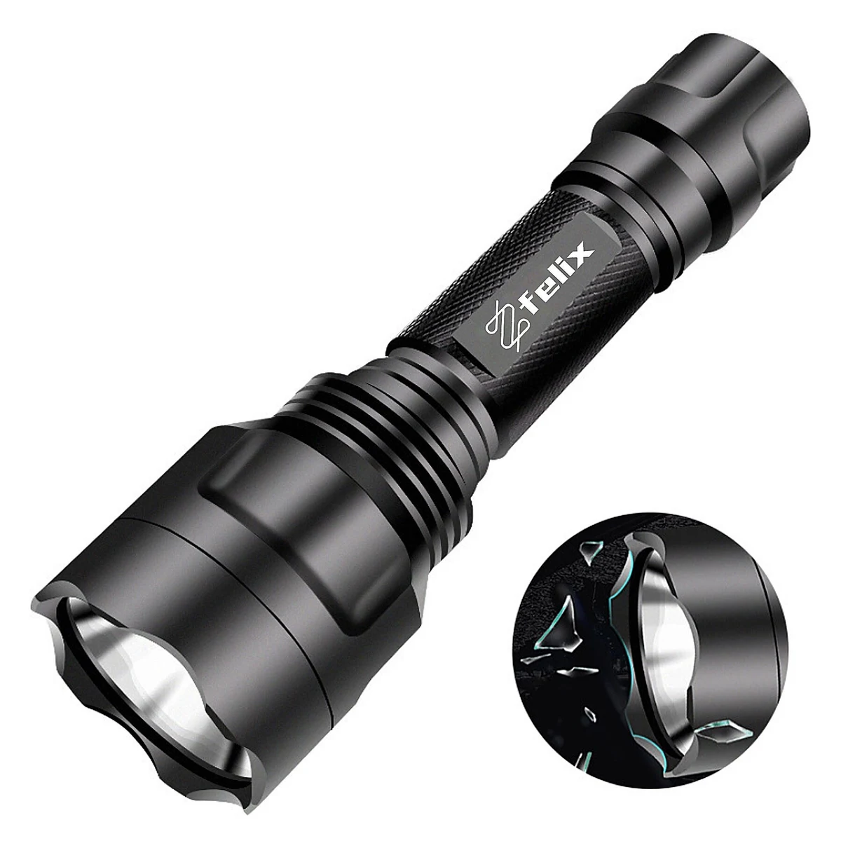 Emergency Rechargeable Torch Flashlight 1