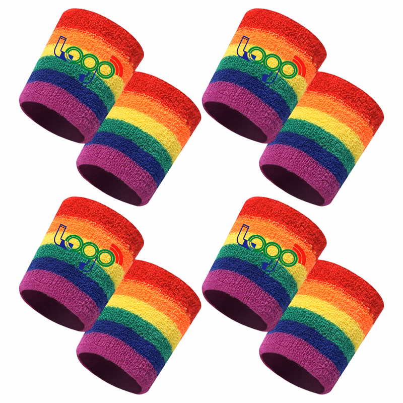 Soft Rainbow Wrist Brace MOQ20