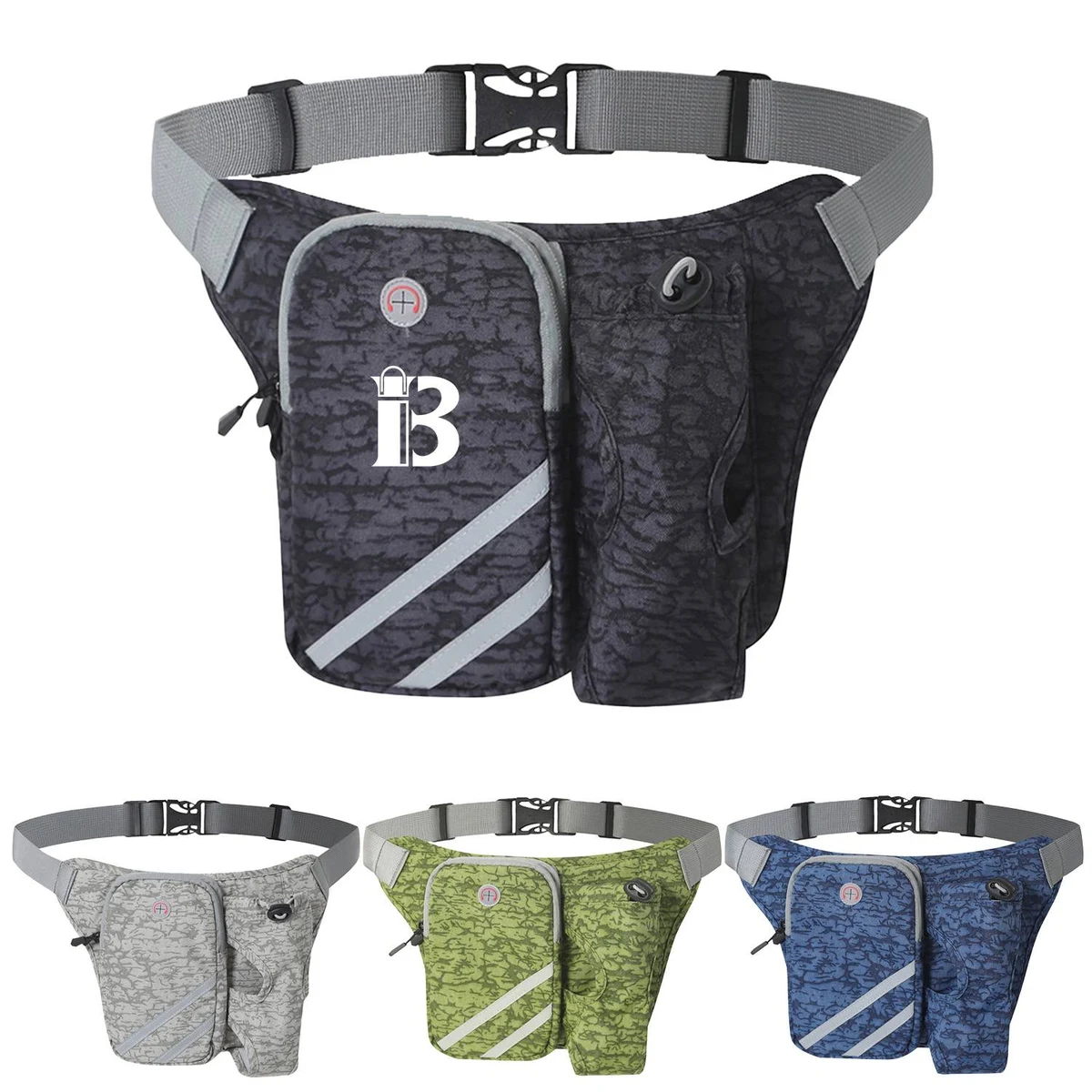 Waterproof Convenient Diagonal Sports Waist Bag 1