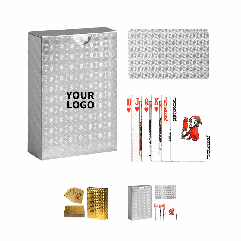 Polyethylene Terephthalate Foil Playing Card 2.3" x 3.5"