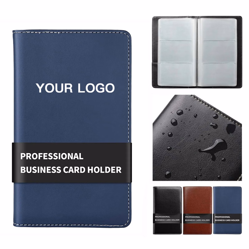 Portable Leather Card Holder For Daily Storage