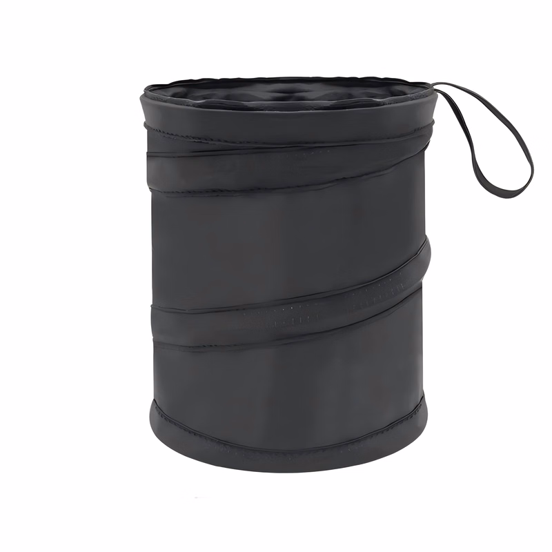 Vehicle-mounted trash can, car storage bucket
