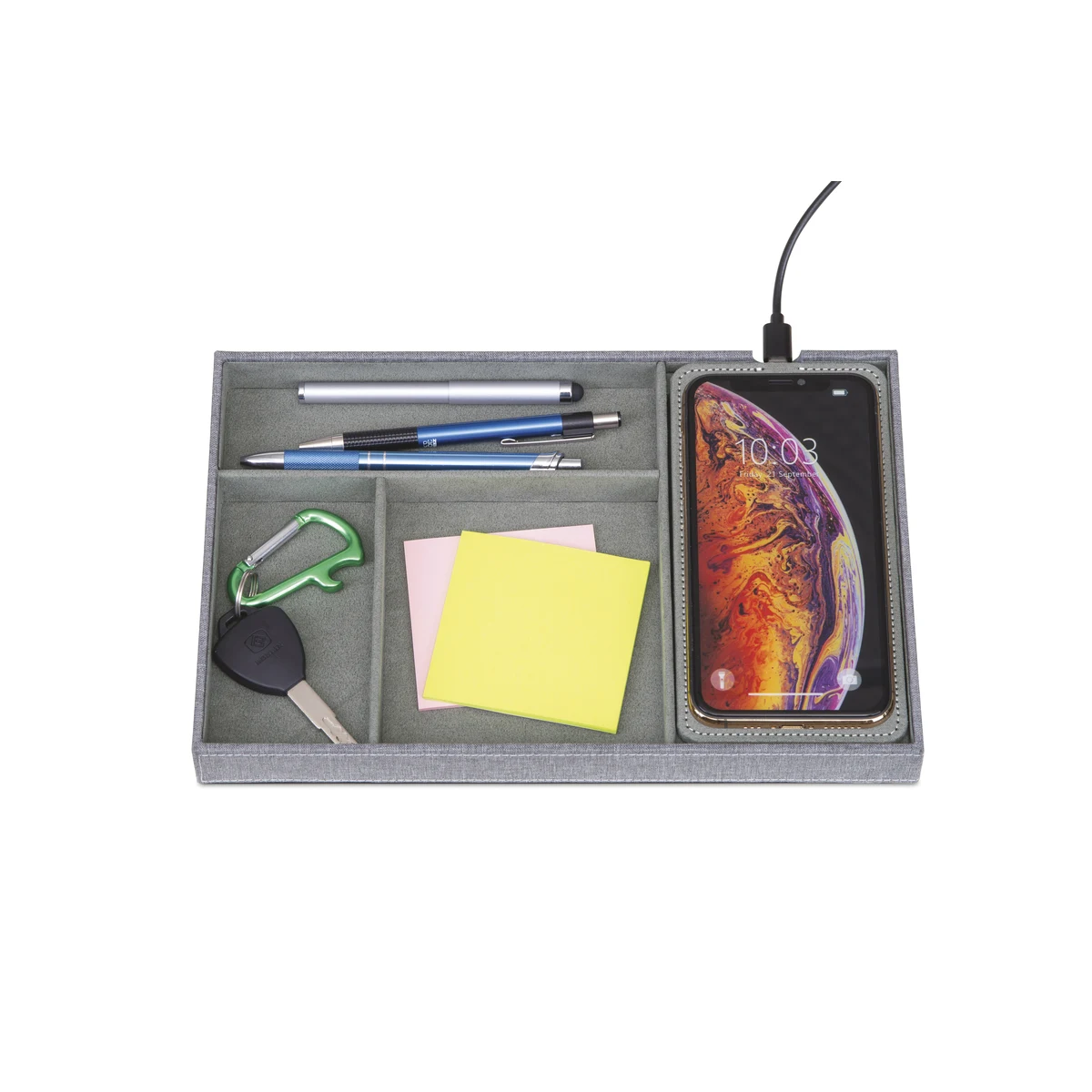 Truman Wireless Charging Accessory Tray 1