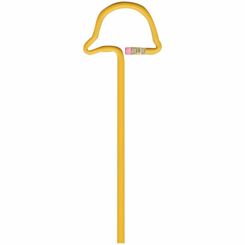 Hard Hat Bentcil, Bent #2 Pencil