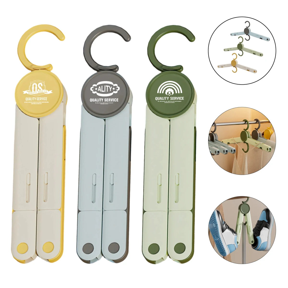 Travel Foldable Multi-Function Clothes Hanger 1