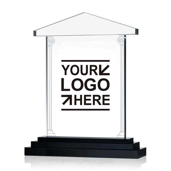 Custom Branded house shaped Award 1