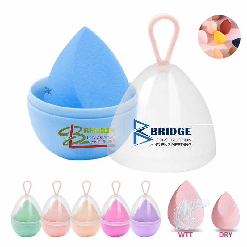 Portable Dry Wet Soft Multi Colored Makeup Sponge