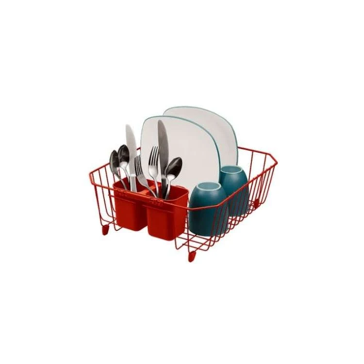 Dish Rack Set with Cutlery Holder 1