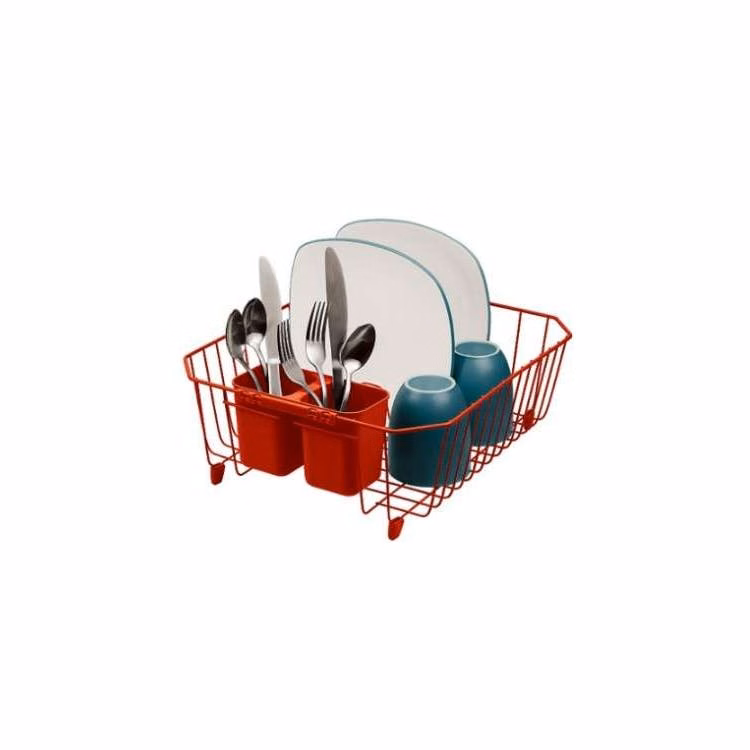 Dish Rack Set with Cutlery Holder