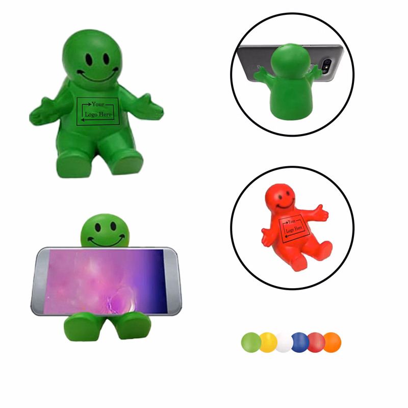 Sublimation/Thermal PU Smiling Little Man Stress Reliever