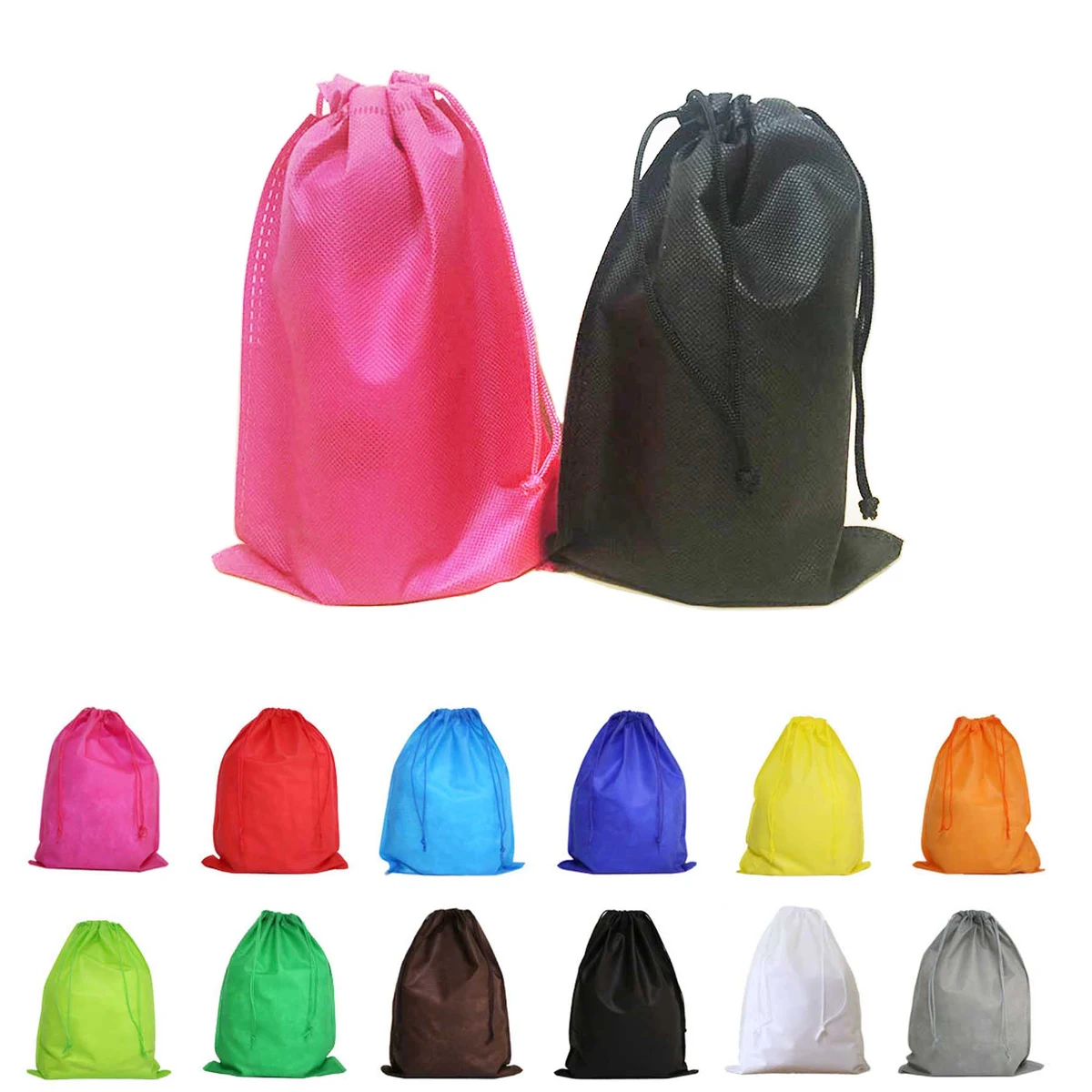 Double Leash Nonwoven Drawstring Bags 1