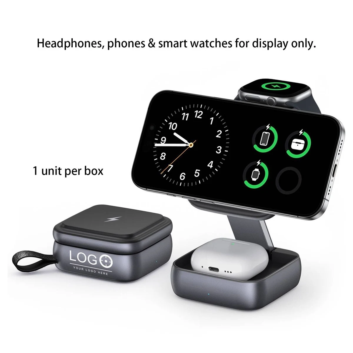 Foldable Magnetic 3-in-1 Charging Station 1