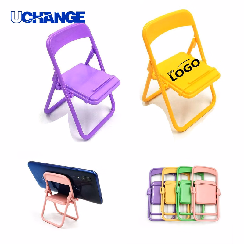 Folding Chair Design Phone Stand Holder