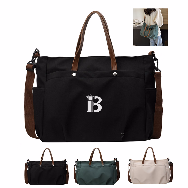 Large Capacity Canvas Shoulder Tote Bag