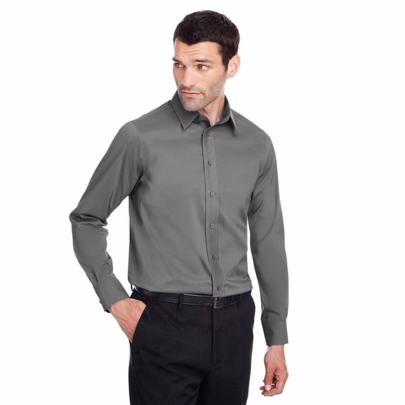 Devon & Jones Men's Crown Collection™ Stretch Broadcloth Slim Fit Shirt
