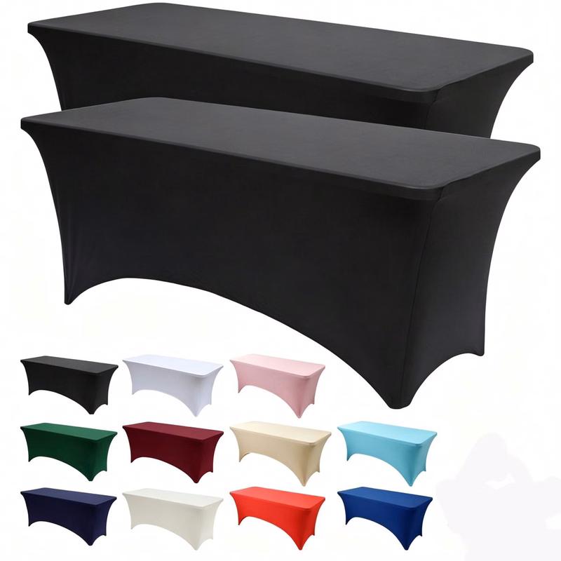 Stretch Fitted Polyester Table Cover