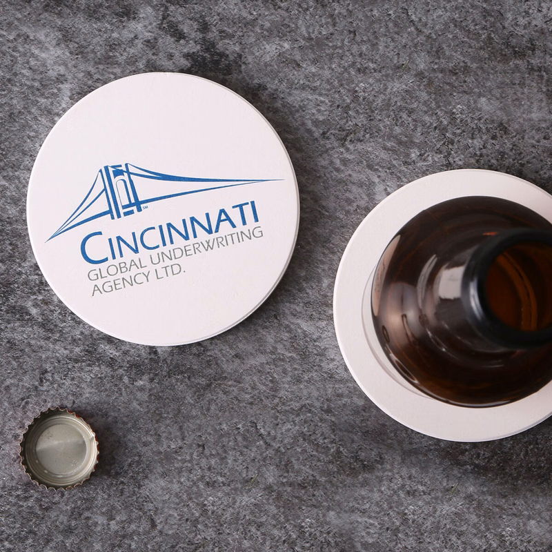 Whitehorse Ceramic Coaster