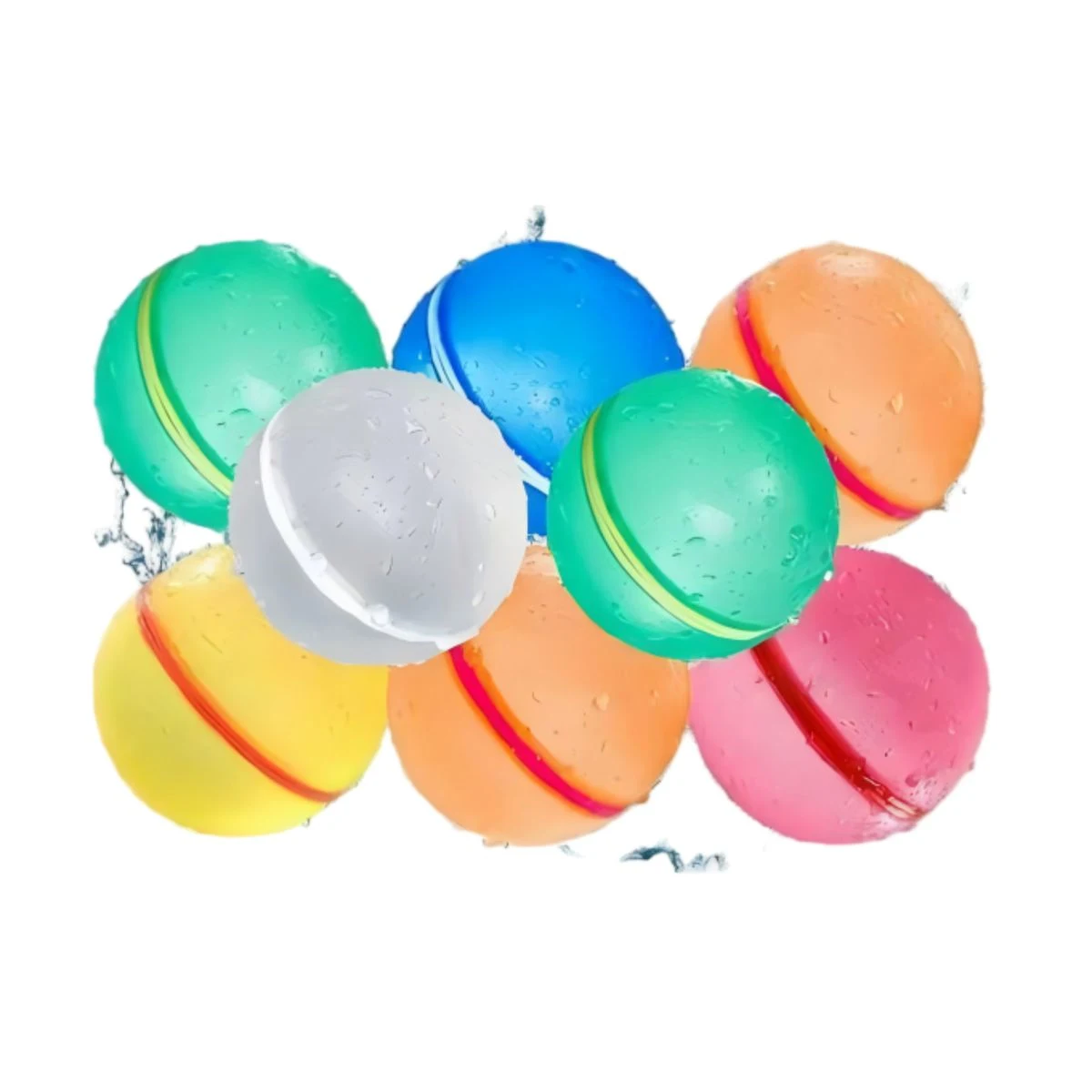 Premium Self-Sealing Silicone Water Bomb With Custom Logo 1