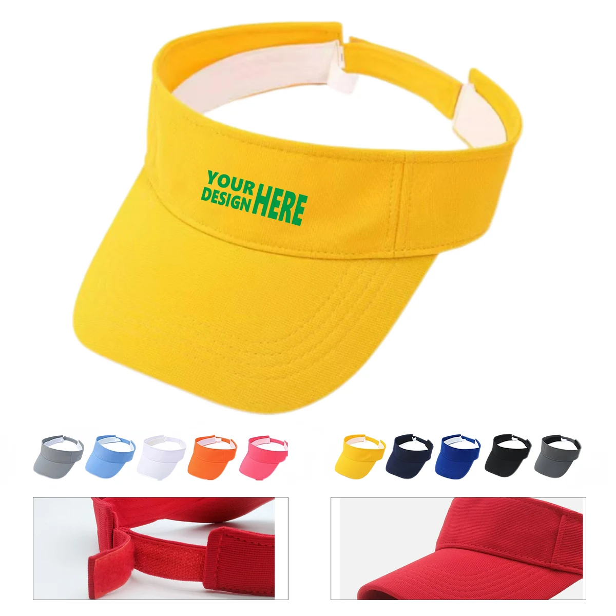 Summer Ventilated Crownless Sun Hat 1