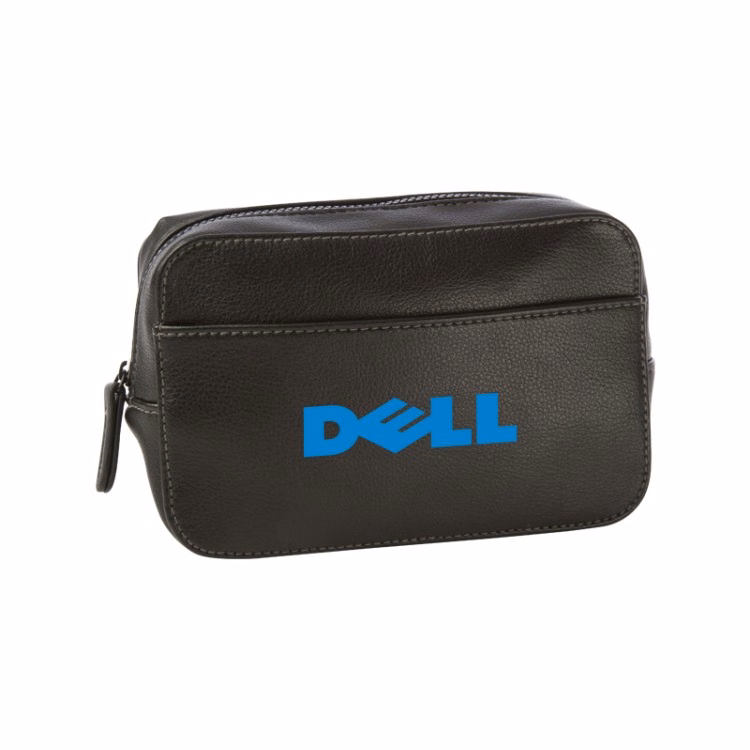 Bonded Leather Dopp Bag