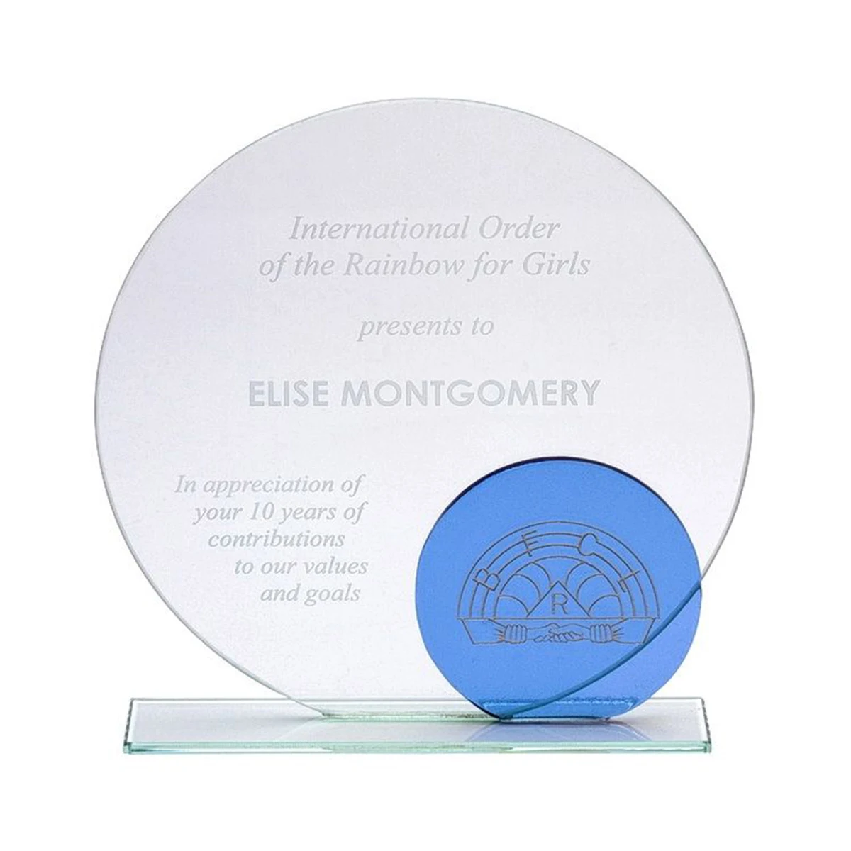 5 1/2" Award - Celebration_D742GA 1