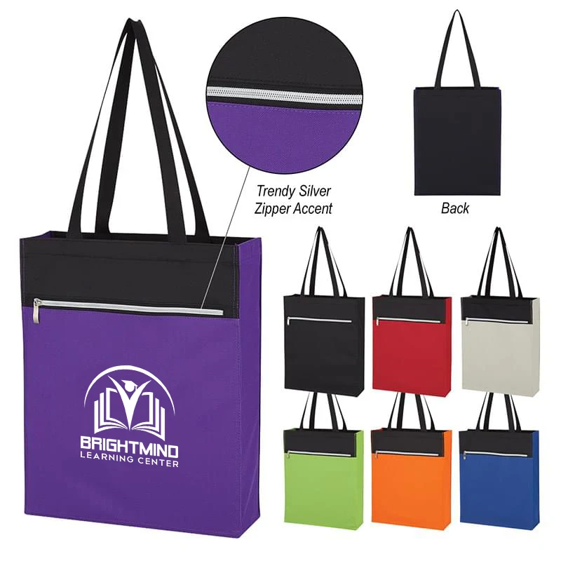 4" Gusset Stylish Tote Bag 1
