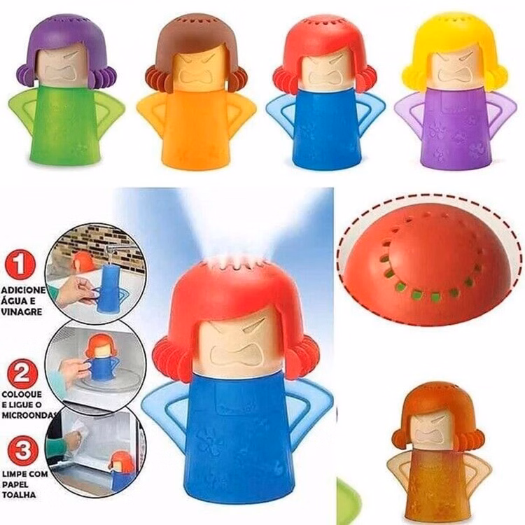 Angry Mom Microwave Cleaner